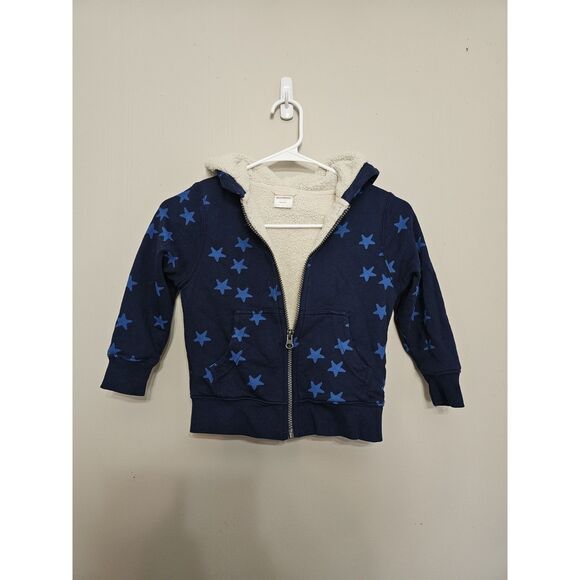 Hanna Andersson Stars Sweat Suit Set Size 110 4 Sweatshirt Hoodie Shealing Pants - Picture 3 of 10